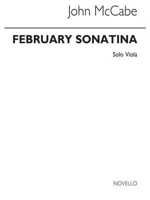 February Sonatina For Solo Viola