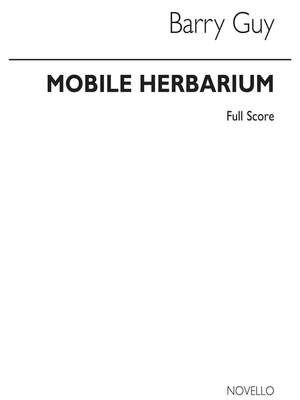 Mobile Herbarium For Saxophone Quartet Full Score (Saxo)