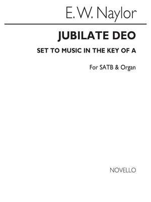 Jubilate Deo In A for SATB Chorus with acc.