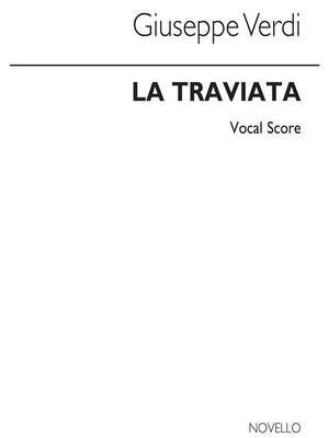 G La Traviata Vocal Score/Piano (English/Italian)