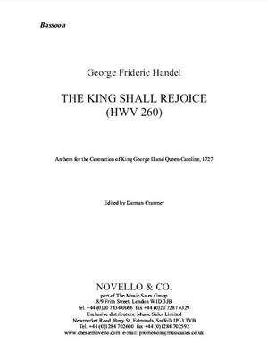 The King Shall Rejoice (Ed. Damian Cranmer)