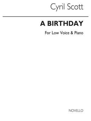 A Birthday-low Voice/Piano (Key-c)