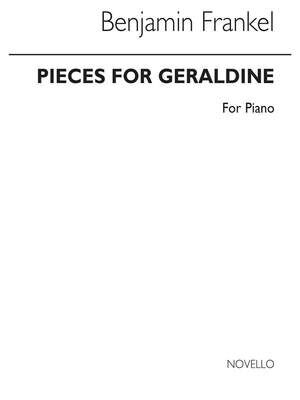 Pieces For Geraldine for Solo Piano