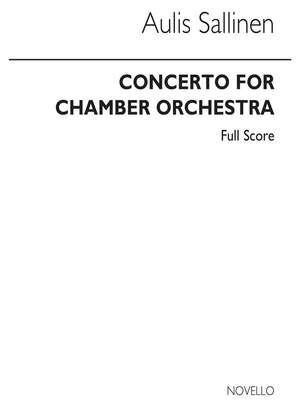 Concerto (concierto) For Chamber Orch