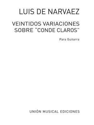 Veintidos Variaciones Sobre Conde Claros
