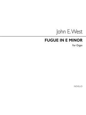 Fugue In E Minor For Organ