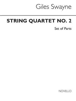 String Quartet No 2 Parts Only