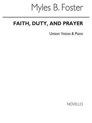 Faith Duty And Prayer