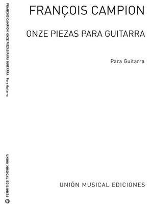 Once Piezas Para Guitarra