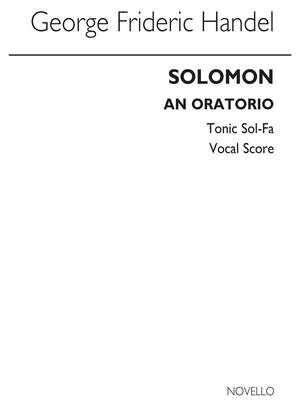 Solomon (Tonic Sol-Fa)