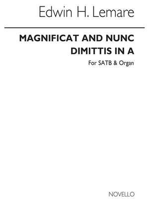 Magnificat And Nunc Dimittis In A