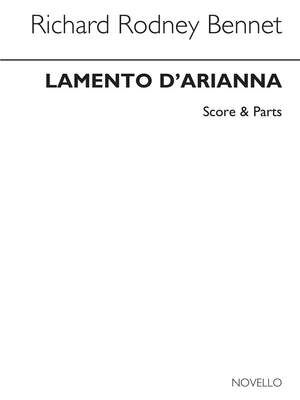 Lamento D'arianna for String Quartet