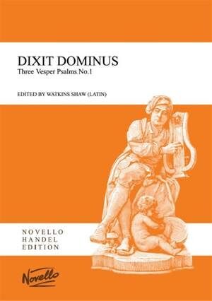 Dixit Dominus (Large Print)