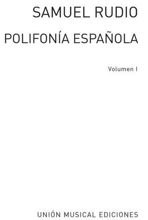 Polifonia Espanola Canciones Vol.1