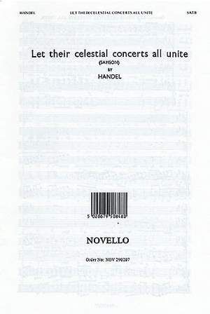 Let Their Celestial Concerts (Samson)