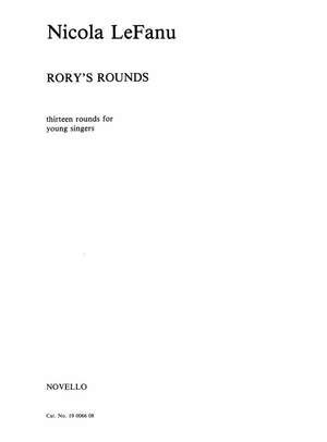 Lefanu Rory's Rounds For Young Singers