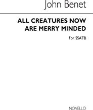 All Creatures Now Are Merry Minded