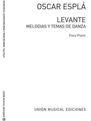 Levante Melodias Y Temas De Danza Piano