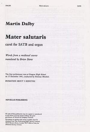 Mater Salutaris