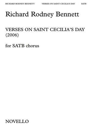 Verses On St. Cecilia's Day