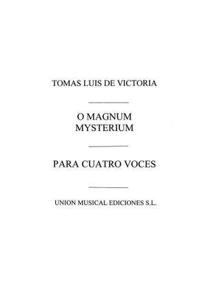 O Magnum Mysterium (Mass And Motet)