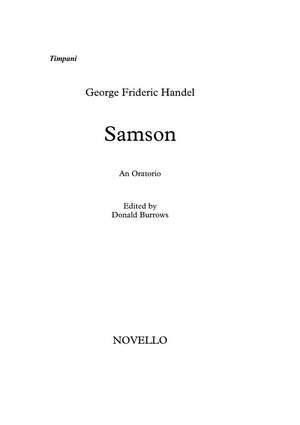 Samson (Timpani Part)
