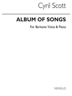 Song Album for Baritone Sol with Piano acc.