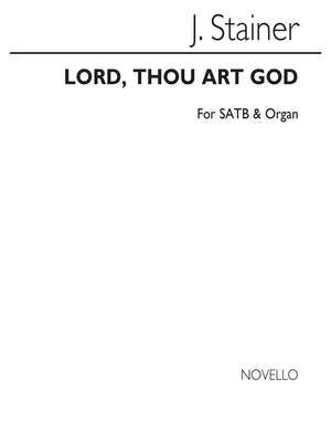 Lord, Thou Art God