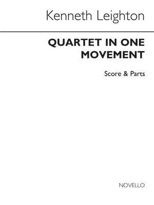 Piano Quartet In One Movement