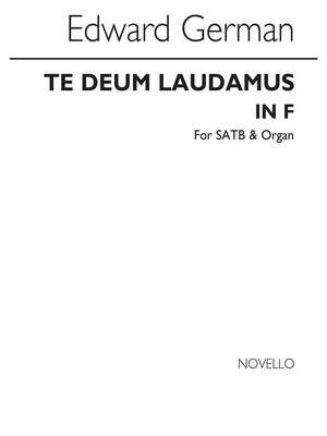 Te Deum Laudamus In F (SATB/Organ)