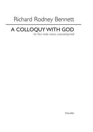 A Colloquy With God