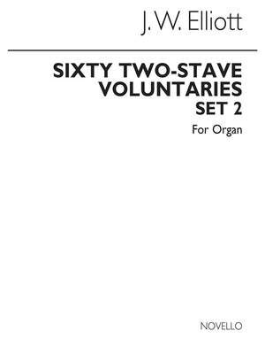 Sixty 2-Stave Voluntaries For Harmonium Set 2