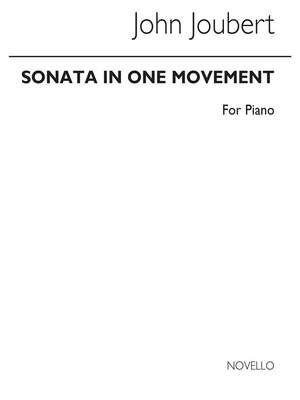 Sonata In One Movement For Piano