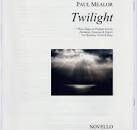 Twilight (Baritone/Harp - Arpa/Violin)