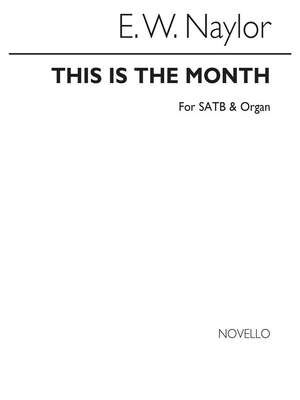 This Is The Month Satb/Organ