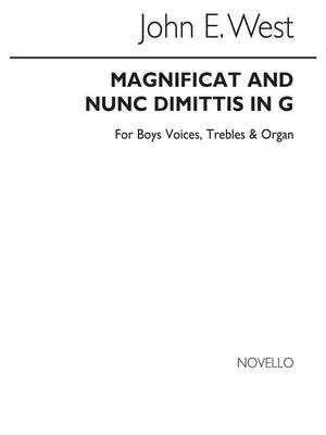 Magnificat & Nunc Dimittis In G