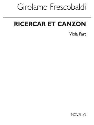 Ricercar Et Canzon - Viola