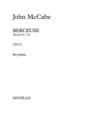 Berceuse (Study No.13) For Piano