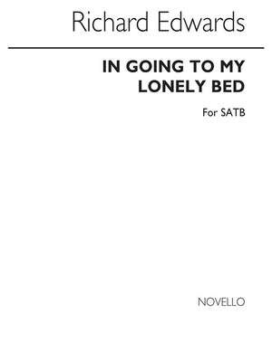 Edwards In Going To My Lonely Bed Satb