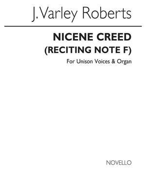 Nicene Creed In F Organ