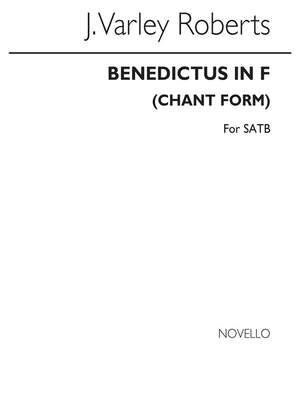 Benedictus In F (Chant Form) SATB