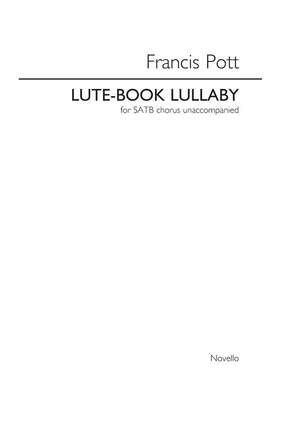 Lute-Book Lullaby (SATB)
