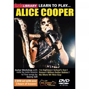 Learn To Play Alice Cooper
