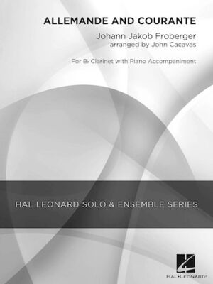 Allemande and Courante-Clarinet Solo