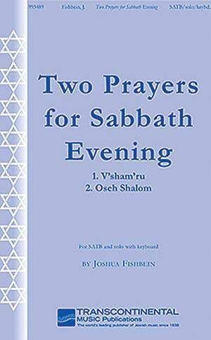 Two Prayers for Sabbath Evening - CHORAL SCORE