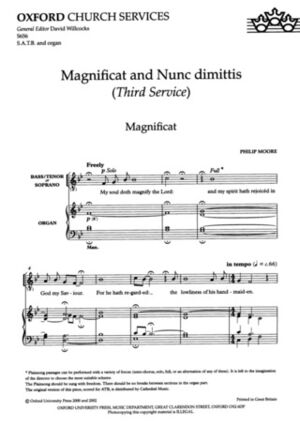 Magnificat and Nunc Dimittis (Third Service)