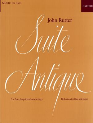 Suite Antique For Flute And Piano