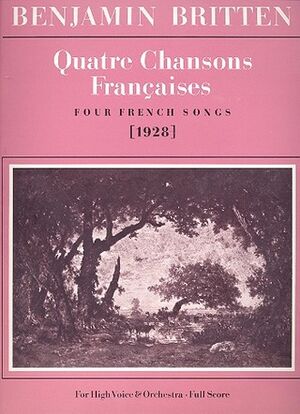 Quatre Chansons Franaises