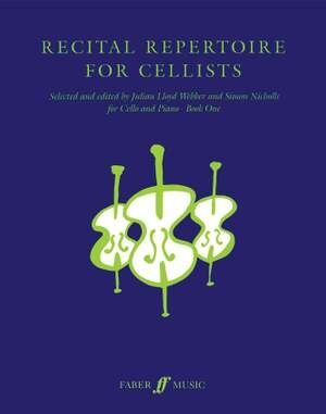 Recital Repertoire for Cellists Book 1