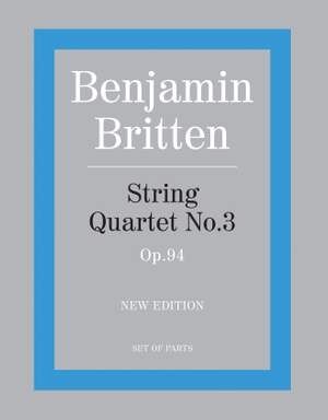 String Quartet No.3 NEW EDITION